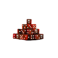 Axe of Bretonnia Dice 16mm Square (25 Stück)-Baron of Dice-Radaddel