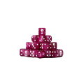 Red Wine Dice 16mm Round (25 Stück)-Baron of Dice-Radaddel