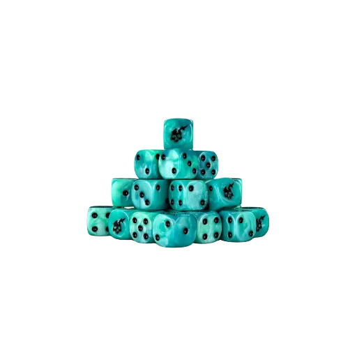 Ghost Dice 16mm Round (25 Stück)-Baron of Dice-Radaddel