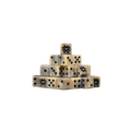 Skeleton Rune Dice 16mm Square (25 Stück)-Baron of Dice-Radaddel