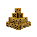 Gold Company Dice 16mm Round (25 Stück)-Baron of Dice-Radaddel