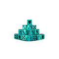 Royal Ghost Dice 16mm Square (25 Stück)-Baron of Dice-Radaddel