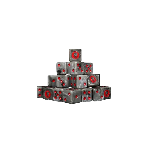 Machine Dice 16mm Square (25 Stück)-Baron of Dice-Radaddel