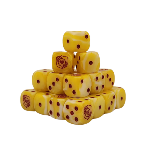 Bleeding Heart Dice 16mm Round (25 Stück)-Baron of Dice-Radaddel