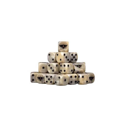 Bloody Raven Dice 16mm Round (25 Stück)-Baron of Dice-Radaddel