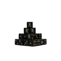 Dark Ones Dice 16mm Square (25 Stück)-Baron of Dice-Radaddel