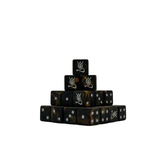 Dark Ones Dice 16mm Square (25 Stück)-Baron of Dice-Radaddel