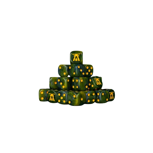 Light in the Darkness Dice 16mm Round (25 Stück)-Baron of Dice-Radaddel