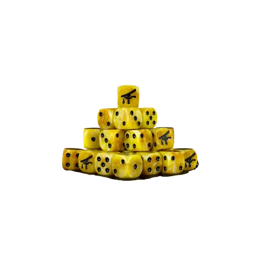 Eye of Psychics Dice 16mm Round (25 Stück)-Baron of Dice-Radaddel
