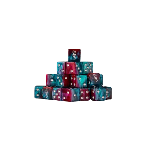 Infinity Elves Dice 16mm Square (25 Stück)-Baron of Dice-Radaddel