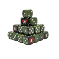 Bloody Orcs Dice 16mm Round (25 Stück)-Baron of Dice-Radaddel