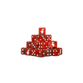 Drone Red Dice 16mm Square (25 Stück)-Baron of Dice-Radaddel