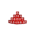 Red Vehicle Damage Legion Dice (25 Stück)-Baron of Dice-Radaddel