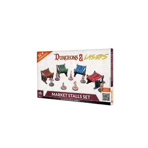 Dungeons & Lasers: Market Stalls Set-Archon Studio-Radaddel