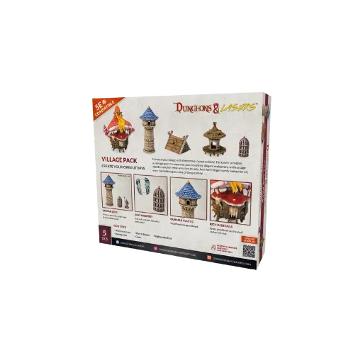 Dungeons & Lasers: Village Pack-Archon Studio-Radaddel