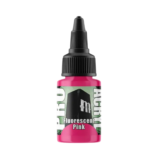 Pro Acryl Fluorescent Pink (22ml)-Monument Hobbies-Radaddel