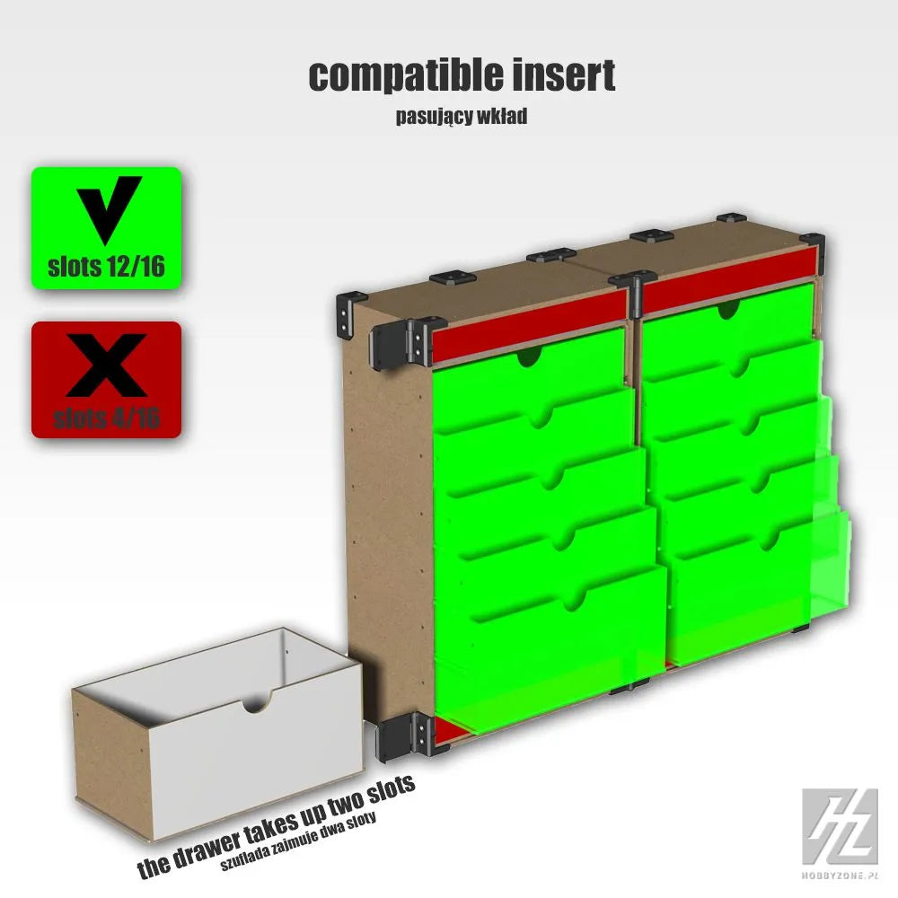 PHS - Large Capacity Drawer Insert-HobbyZone-Radaddel