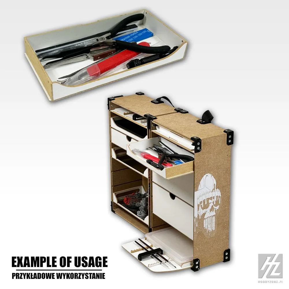 PHS - Tools and Accessories Drawer Insert-HobbyZone-Radaddel