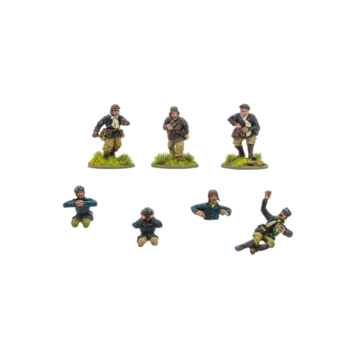 French Army Tank Crew-Warlord Games-Radaddel