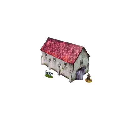 Pre-painted WWII Normandy Cowshed-Micro Art Studio-Radaddel