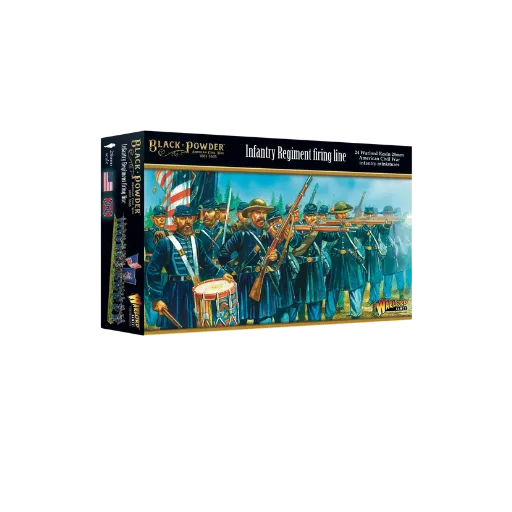American Civil War: Infantry Regiment Firing Line-Warlord Games-Radaddel