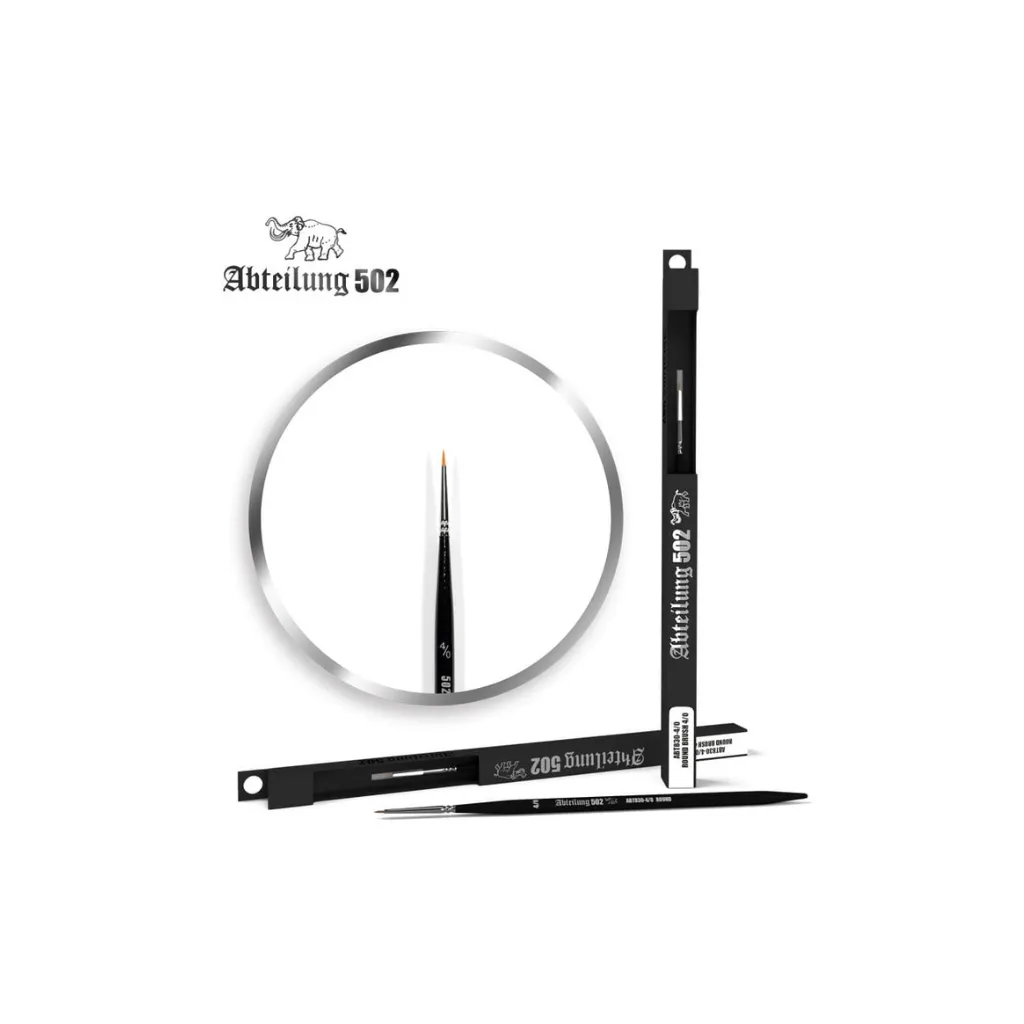 Abteilung 502: Round Brush 4/0-AK-Interactive-Radaddel