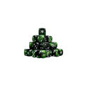 Shadow Vipers Green Round 16mm (25 Stück)-Baron of Dice-Radaddel