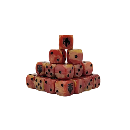 Fires of Hell Round 16mm (25 Stück)-Baron of Dice-Radaddel
