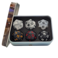 Infinity Offical Military Orders D20 (6 Stück)-Baron of Dice-Radaddel