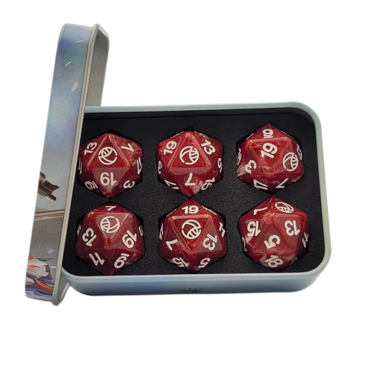 Infinity Offical Morat D20 (6 Stück)-Baron of Dice-Radaddel