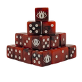 Evil Eye Square 16mm (25 Stück)-Baron of Dice-Radaddel