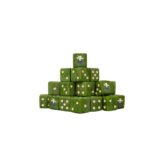 Forest Wizard Square 16mm (25 Stück)-Baron of Dice-Radaddel