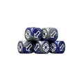 Scatter Dice Imperial Blue Round (5 Stück)-Baron of Dice-Radaddel