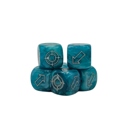 Scatter Dice Hydra Round (5 Stück)-Baron of Dice-Radaddel