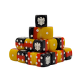 Germany Round 16mm (25 Stück)-Baron of Dice-Radaddel