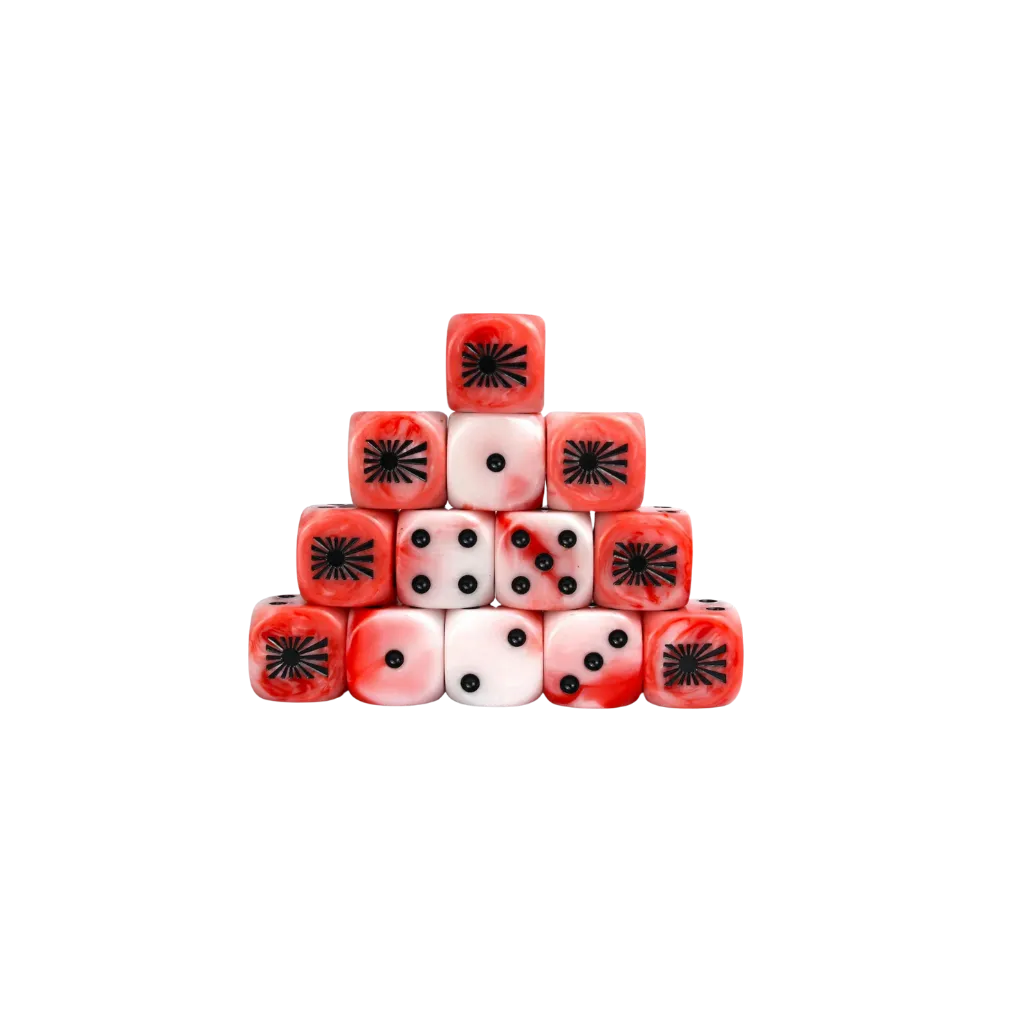 Japan Round 16mm (25 Stück)-Baron of Dice-Radaddel