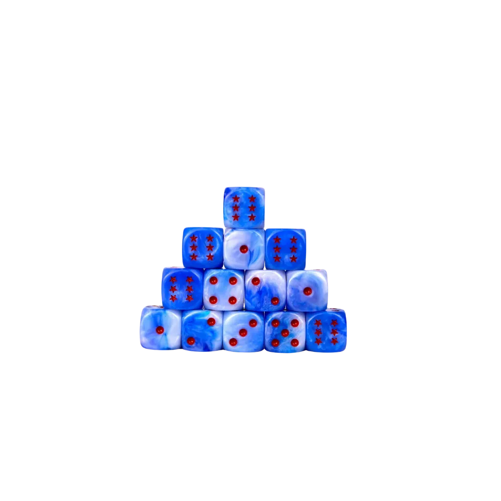 America Round 16mm (25 Stück)-Baron of Dice-Radaddel