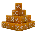 Dwarven Axe Square Dice 16mm Square (25 Stück)-Baron of Dice-Radaddel