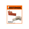 WTC Backstein Gebäude S Zugemauert-Roostermodel-Radaddel