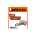 WTC Backstein Gebäude S (Fenster)-Roostermodel-Radaddel