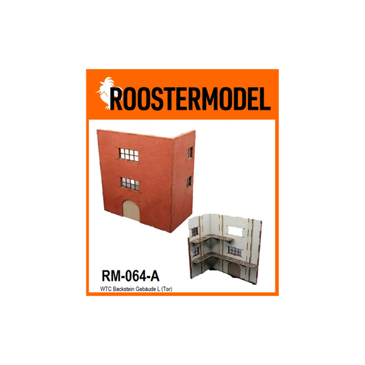 WTC Backstein Gebäude L (Tor)-Roostermodel-Radaddel
