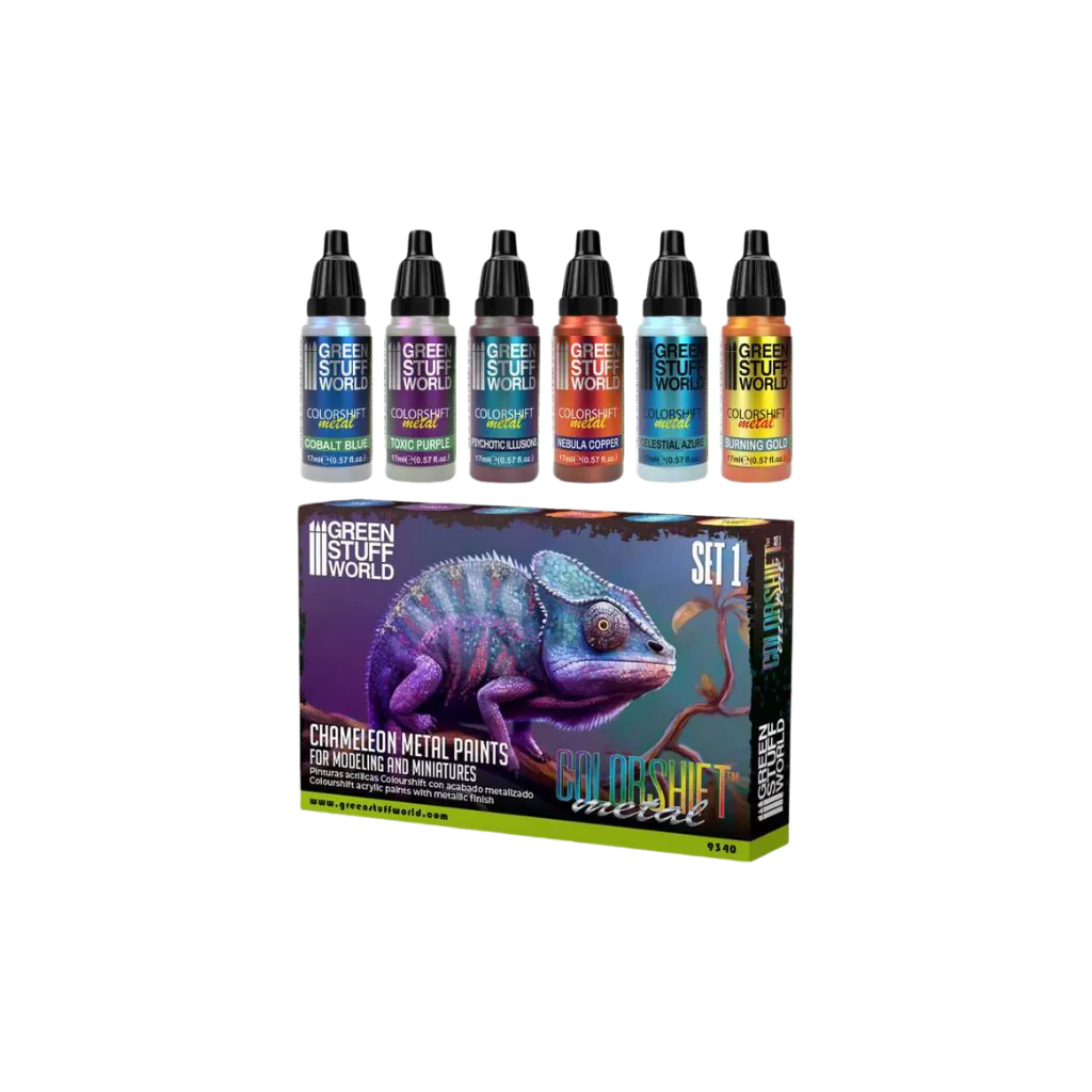 Chameleon Acrylic Paint Set 1-Greenstuff World-Radaddel