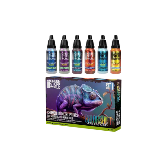 Chameleon Acrylic Paint Set 1-Greenstuff World-Radaddel