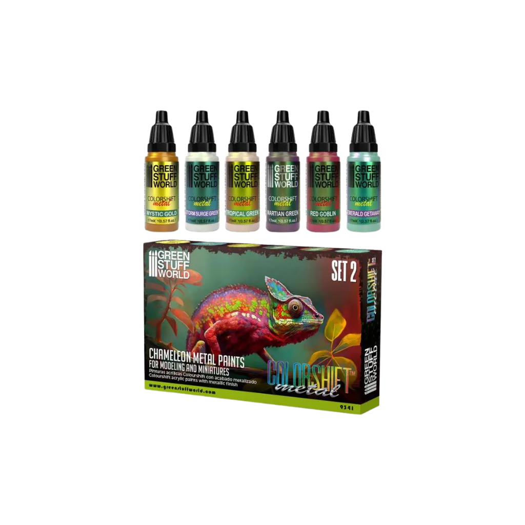 Chameleon Acrylic Paint Set 2-Greenstuff World-Radaddel