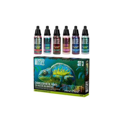 Chameleon Acrylic Paint Set 3-Greenstuff World-Radaddel