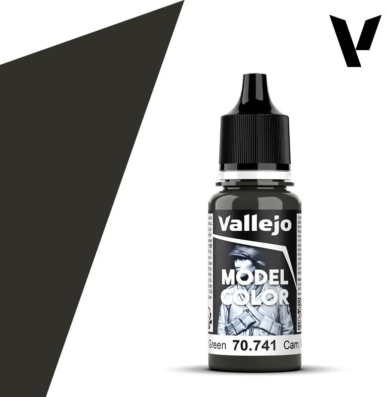 Model Color Camouflage Black Green 18 ml (109)-Vallejo-Radaddel