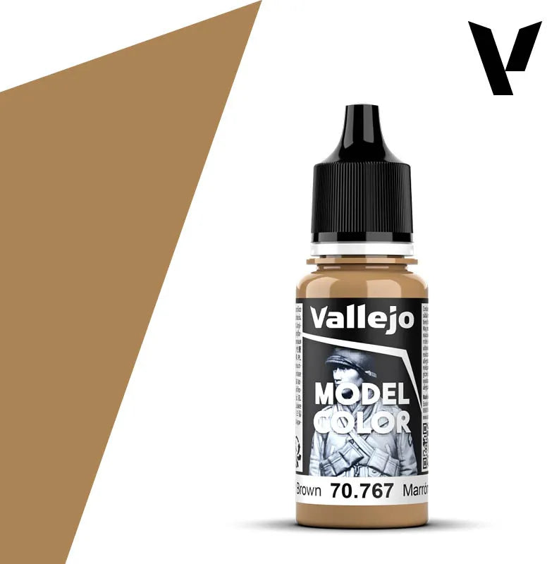 Model Color Desert Brown 18 ml (138)-Vallejo-Radaddel