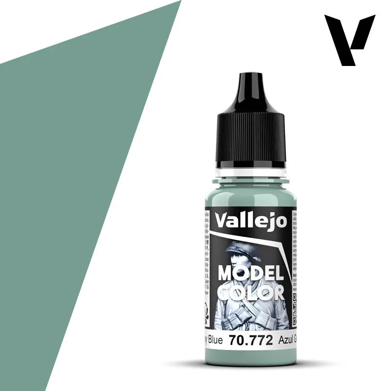 Model Color Medium Grey Blue 18 ml (171)-Vallejo-Radaddel