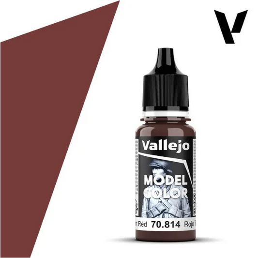 Model Color Burnt Red 18 ml (163)-Vallejo-Radaddel