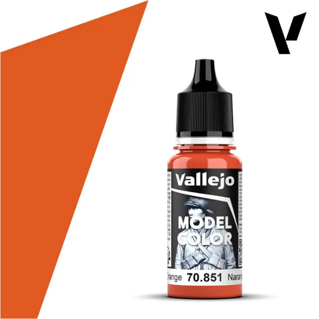 Model Color Bright Orange 18 ml (30)-Vallejo-Radaddel